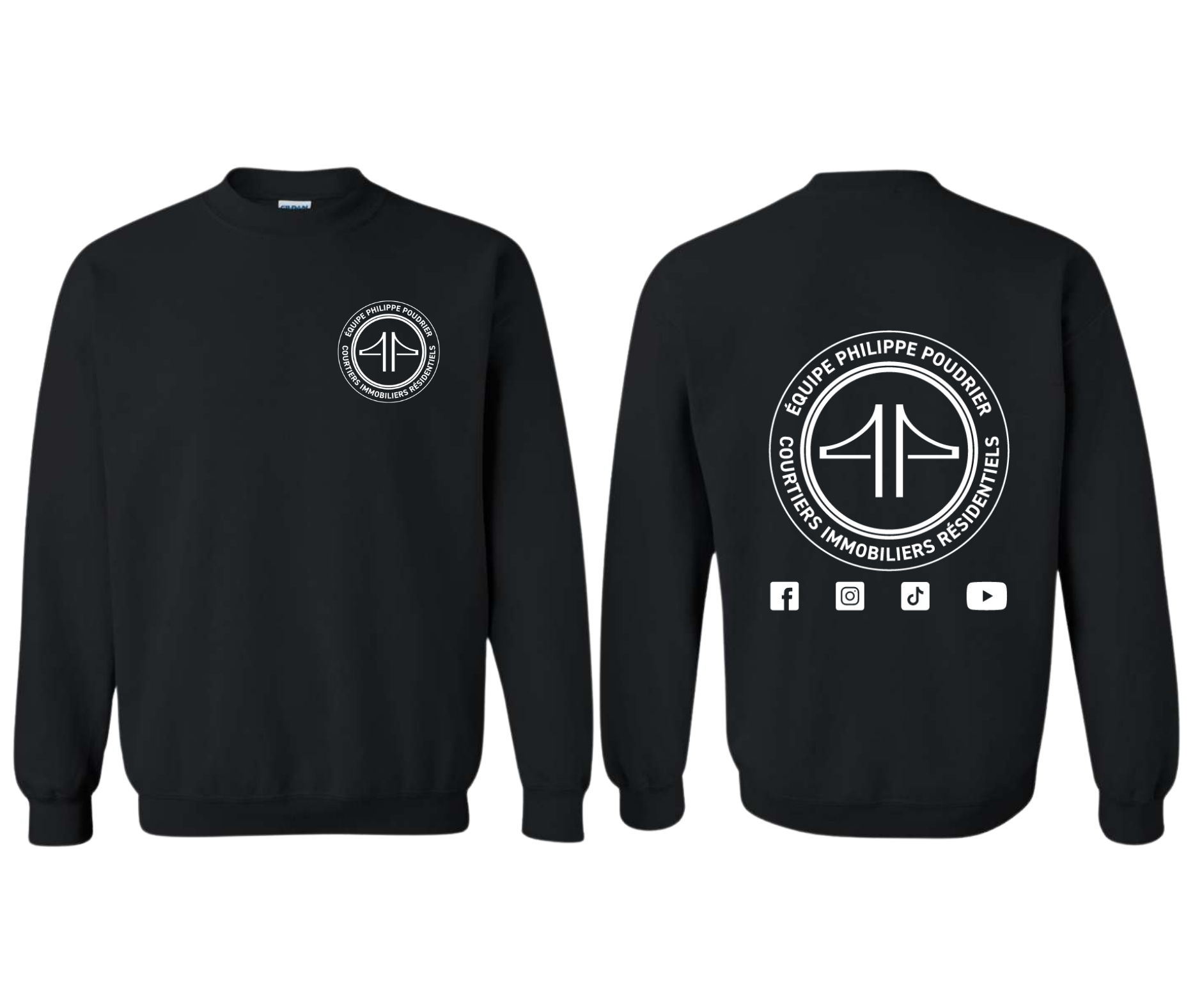 Crewneck Équipe Philippe Poudrier – Image 1