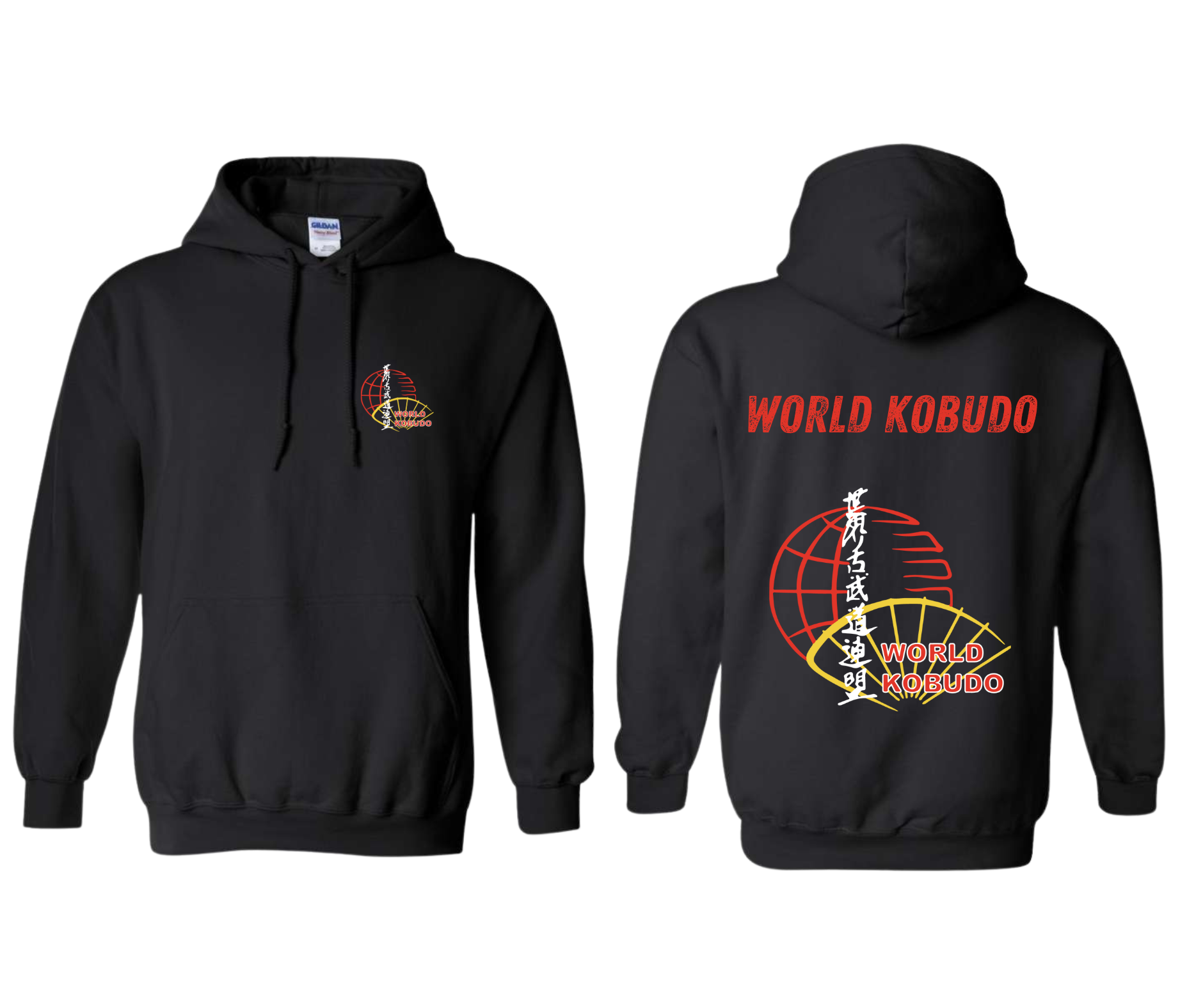 Hoodies World Kobudo modèle 2 – Image 1