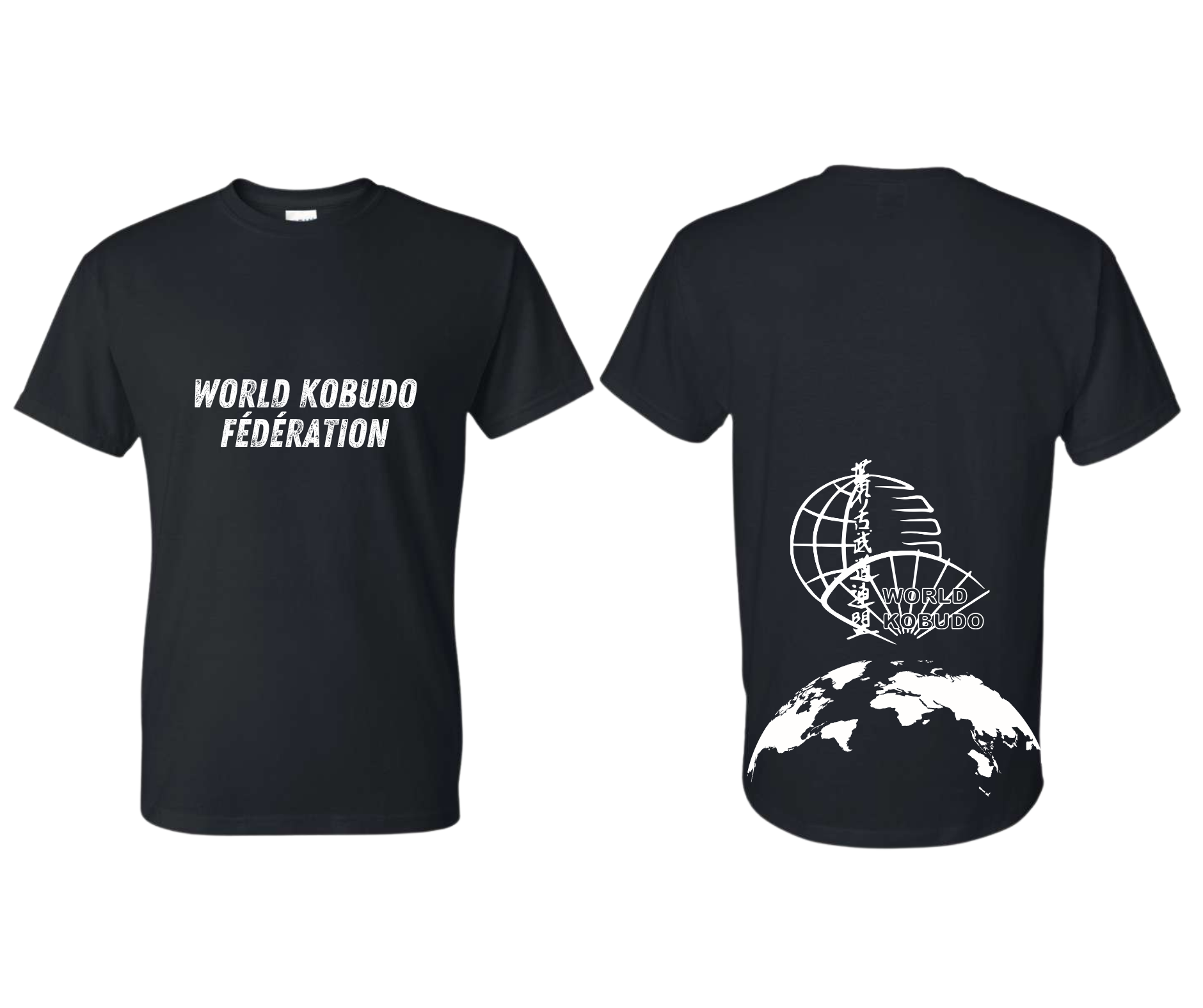 T-Shirt World Kobudo modèle 4 – Image 1