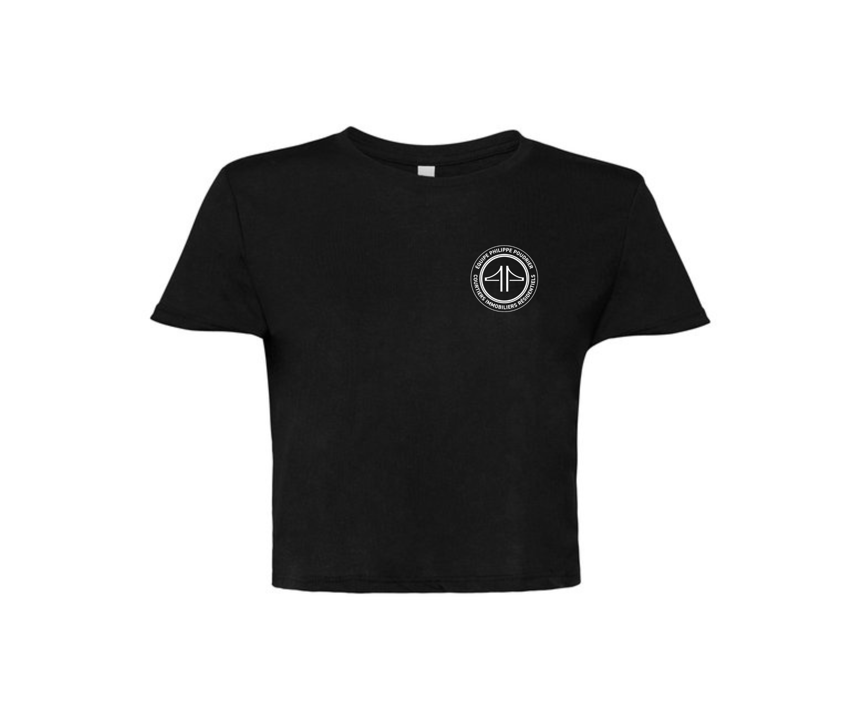 T-shirt crop Équipe Philippe Poudrier – Image 1