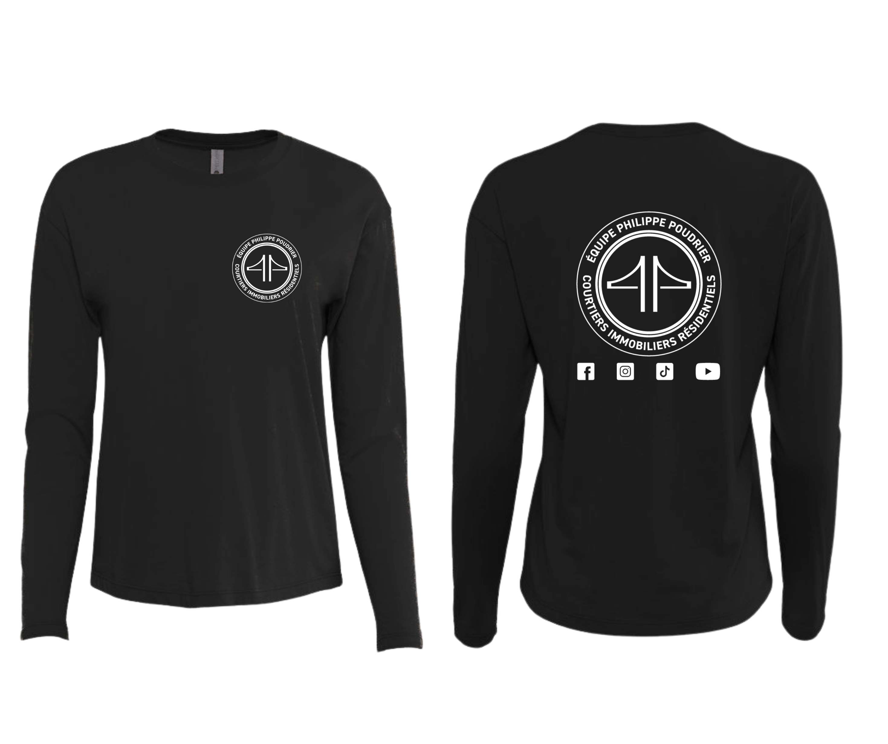 Long Sleeve femme Équipe Philippe Poudrier – Image 1