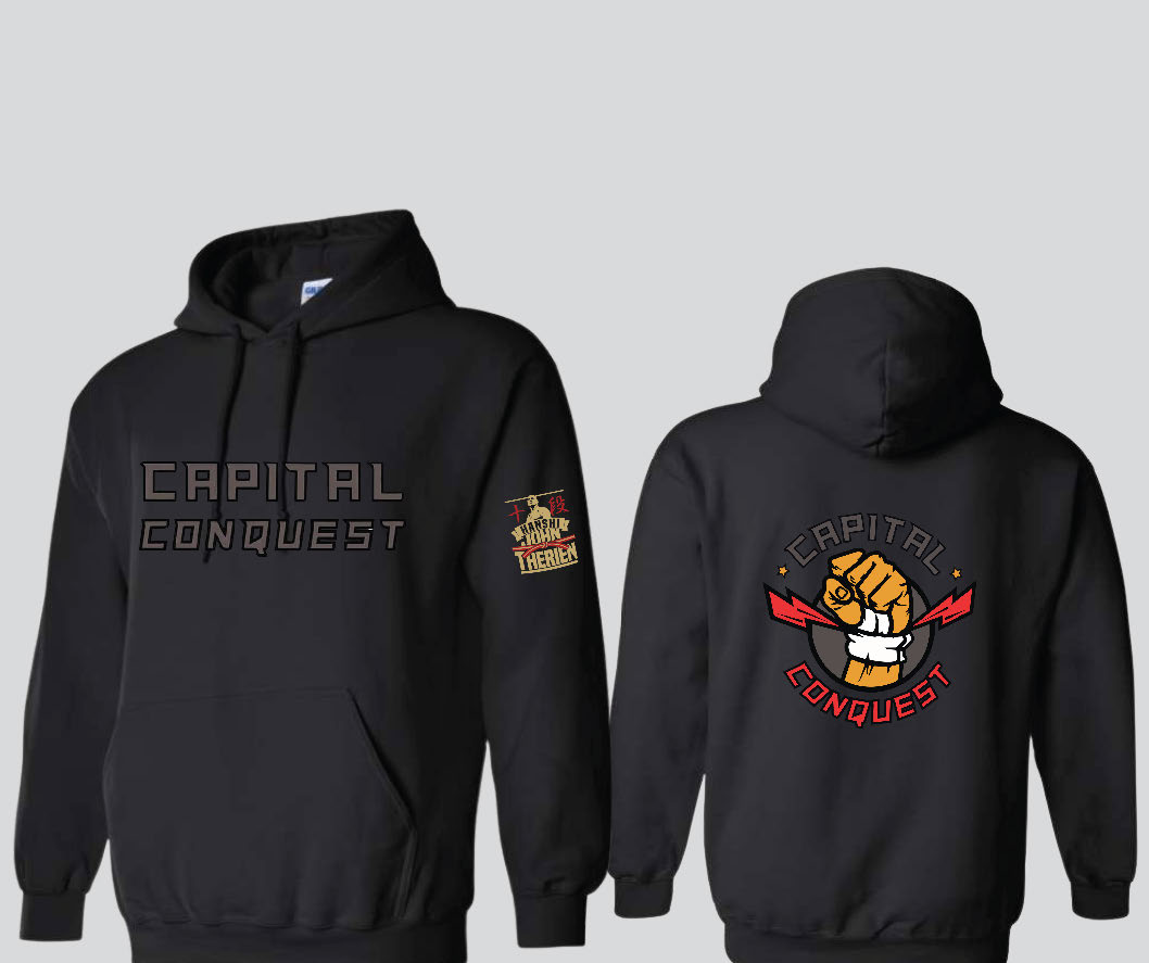 Hoodies Capital Conquest (texte) – Image 1
